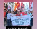 ÖZEL SEKTÖR ÖĞRETMENLERİ VE MÜLAKAT MAĞDURU MESLEKTAŞLARIMIZA DESTEK VERDİK